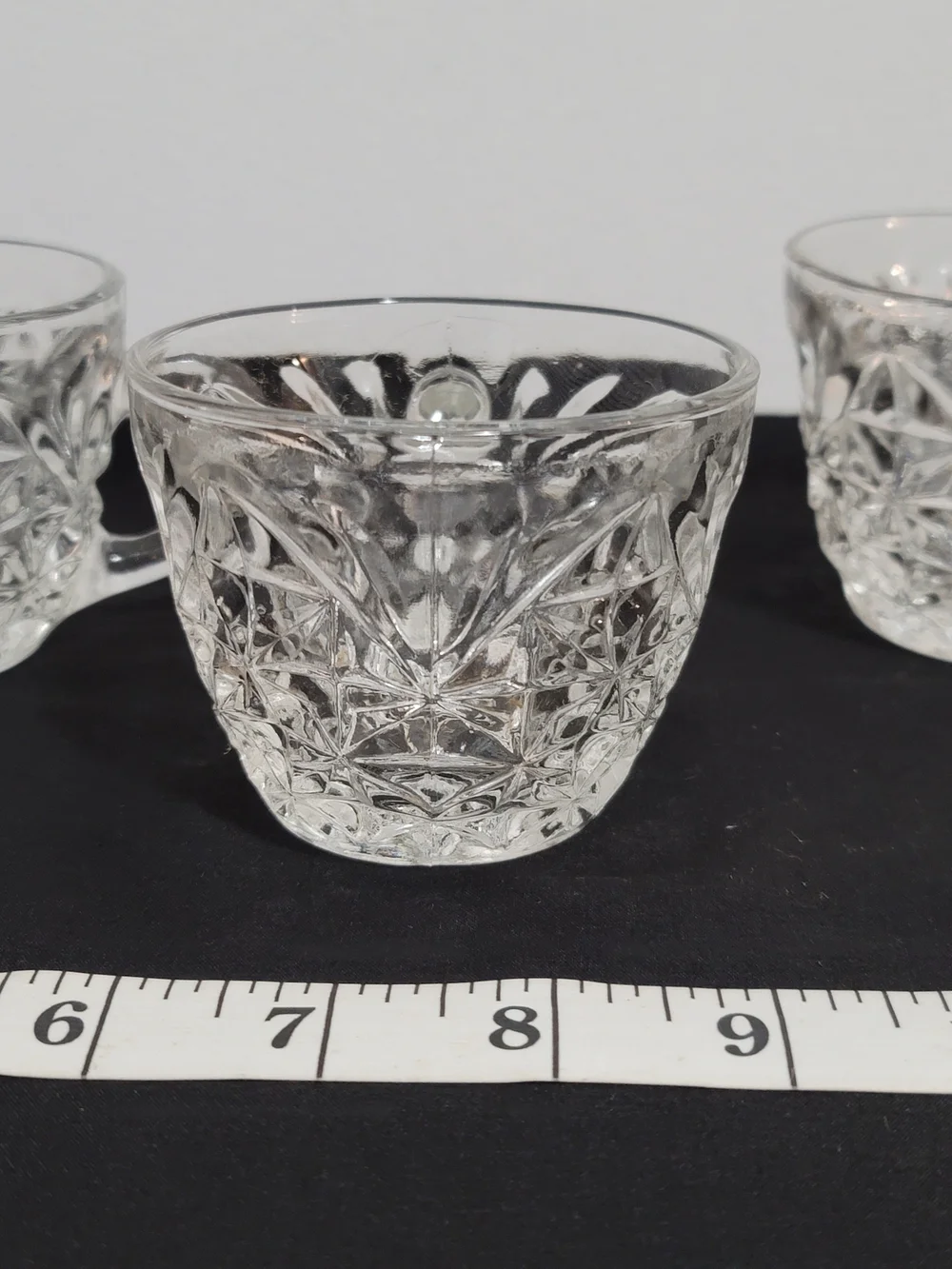 Vintage Anchor Hocking 6oz Punch Glasses - Set of 4